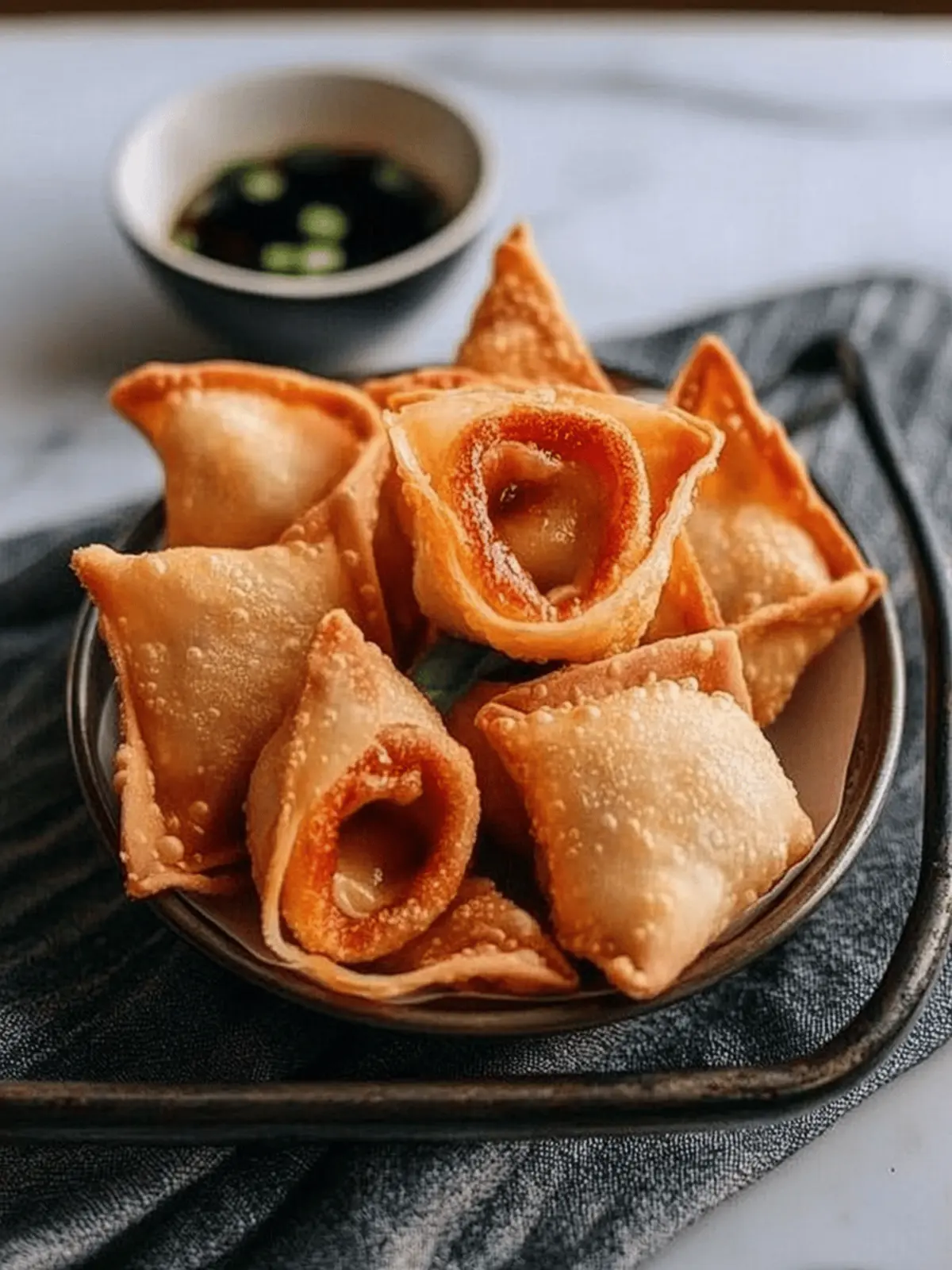 Cream Cheese Wontons