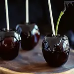 Poison Toffee Apples for Halloween