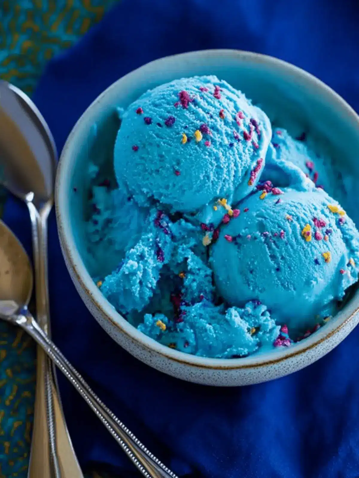 Delicious No-Cook Blue Ice Cream Recipe for Family Fun 2 Blue Ice Cream {no-cook}