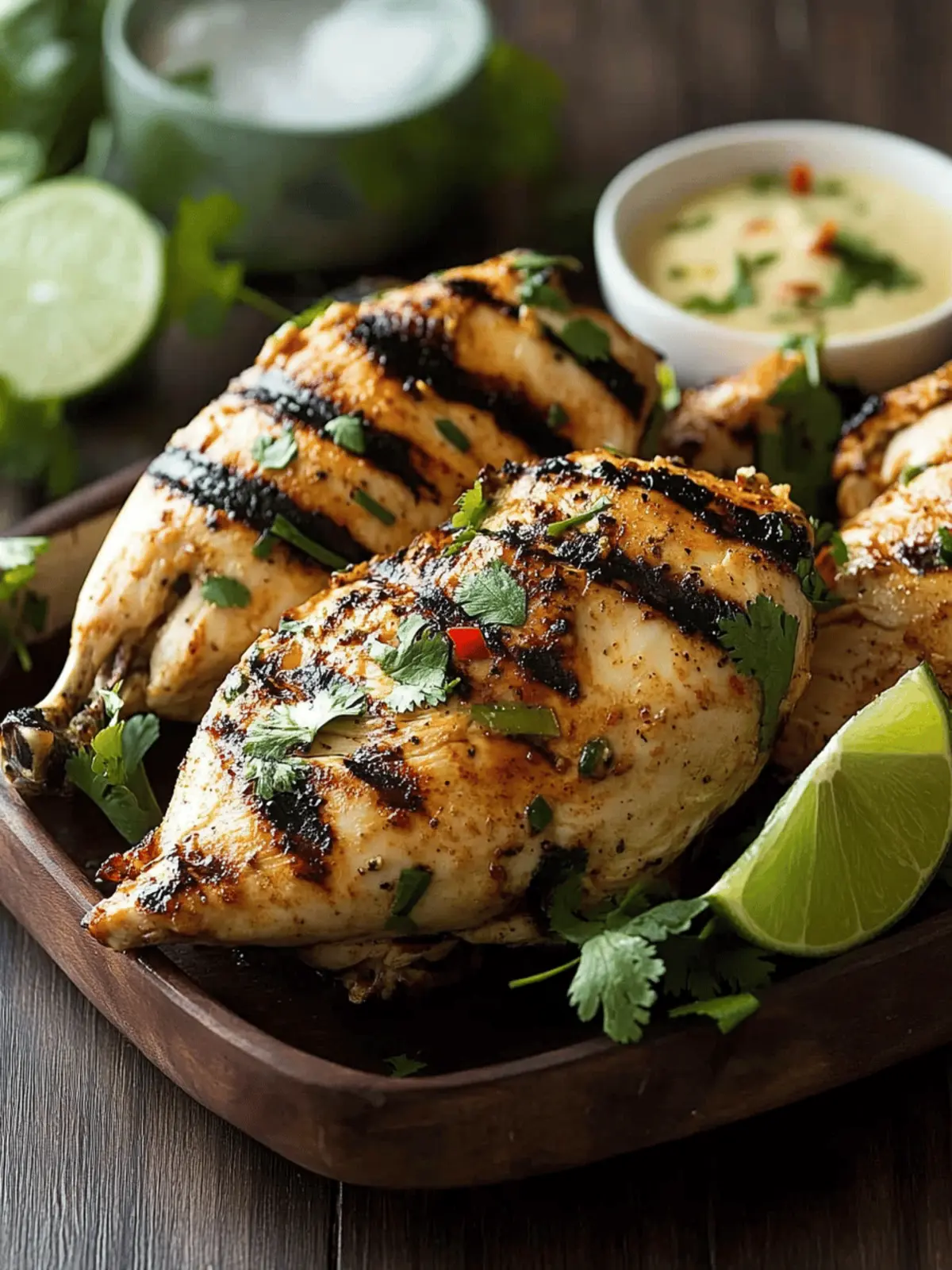 Thai Coconut Grilled Chicken