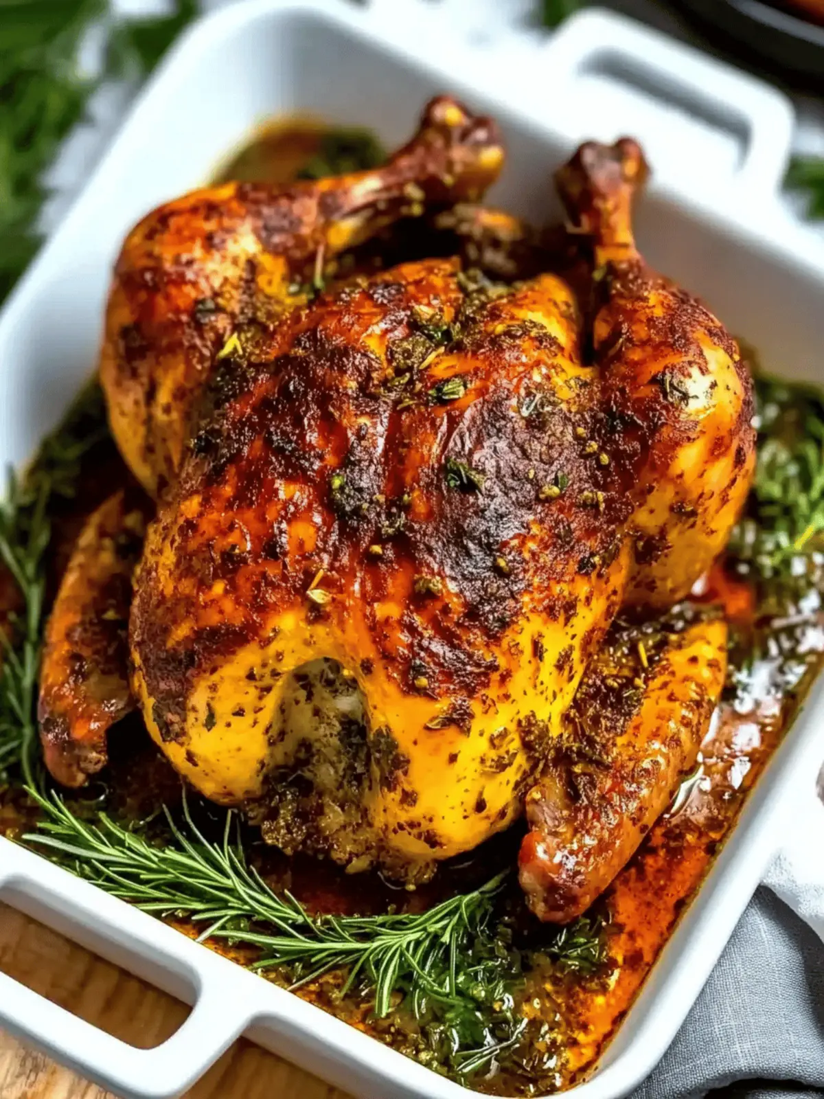 Garlic Herb Butter Roasted Chicken for Irresistible Flavor 3 Garlic Herb Butter Roasted Chicken