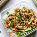 Chicken Egg Roll Bowl