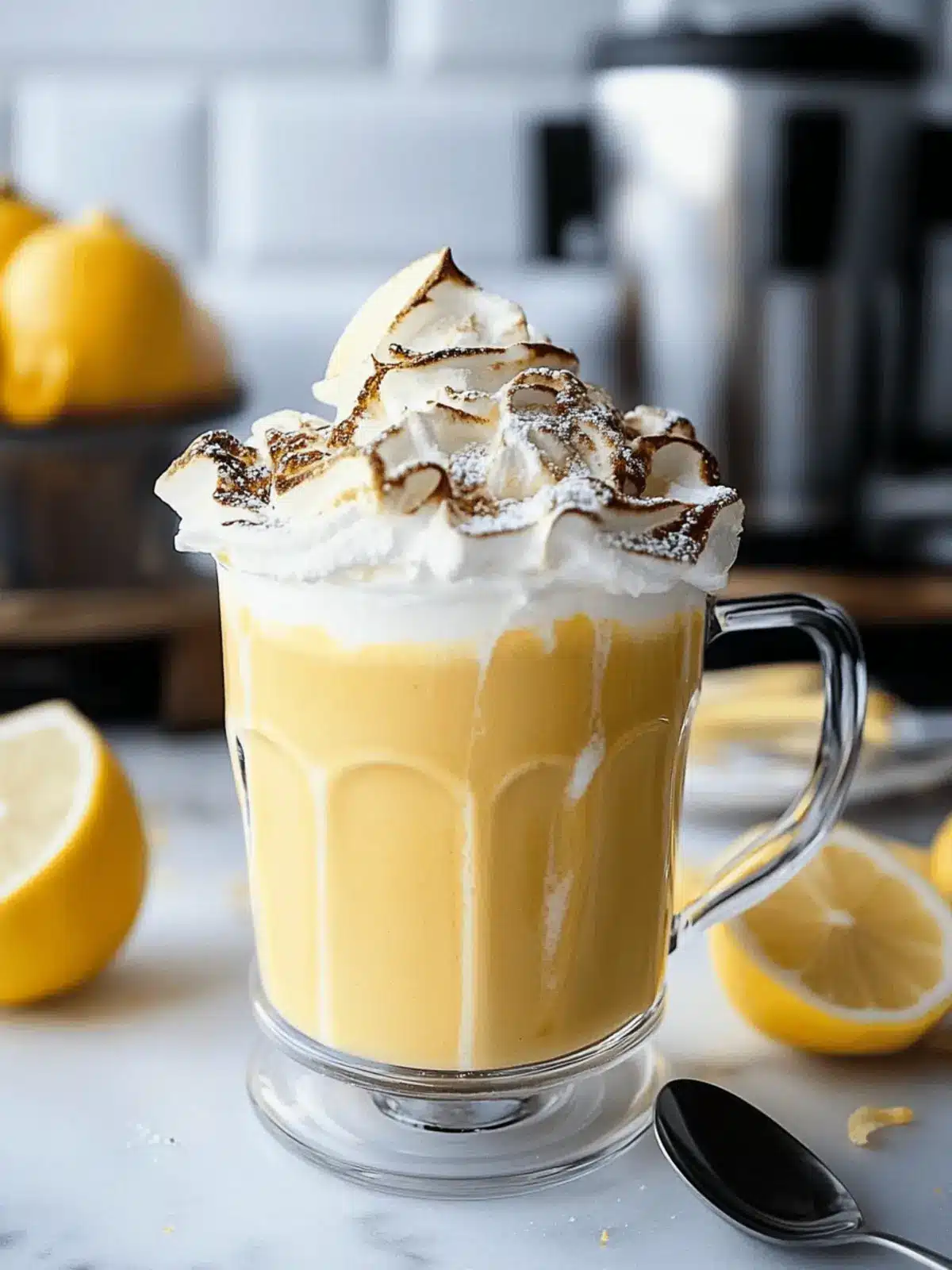 Lemon Meringue Hot Chocolate
