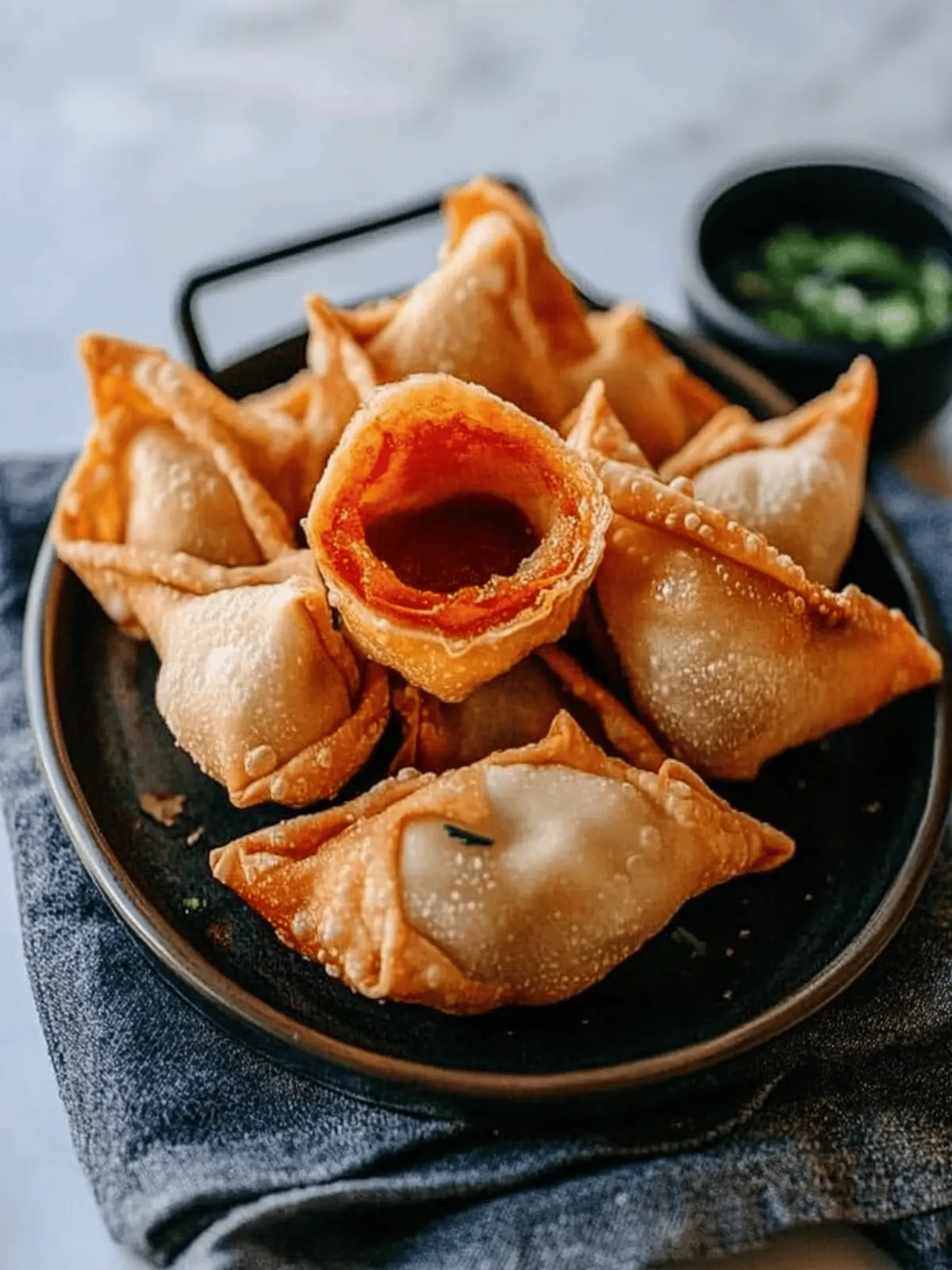 Cream Cheese Wontons