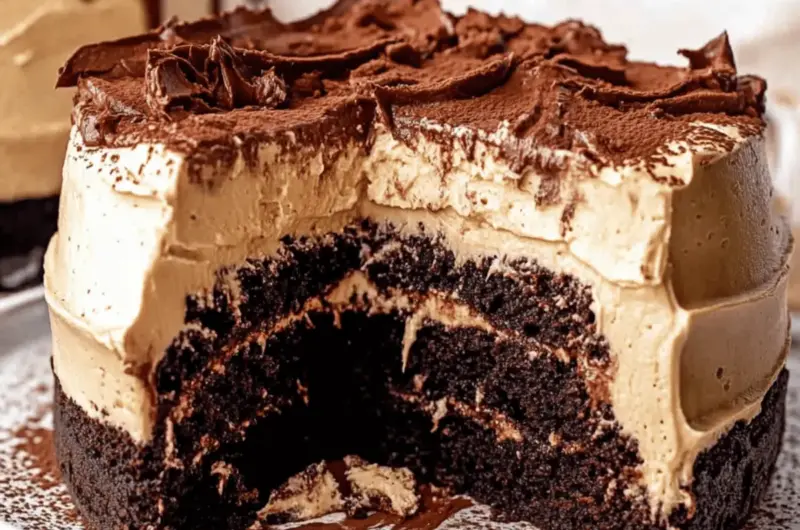 Decadent Chocolate Tiramisu Fudge Cake You’ll Adore 1 Chocolate Tiramisu Fudge Cake