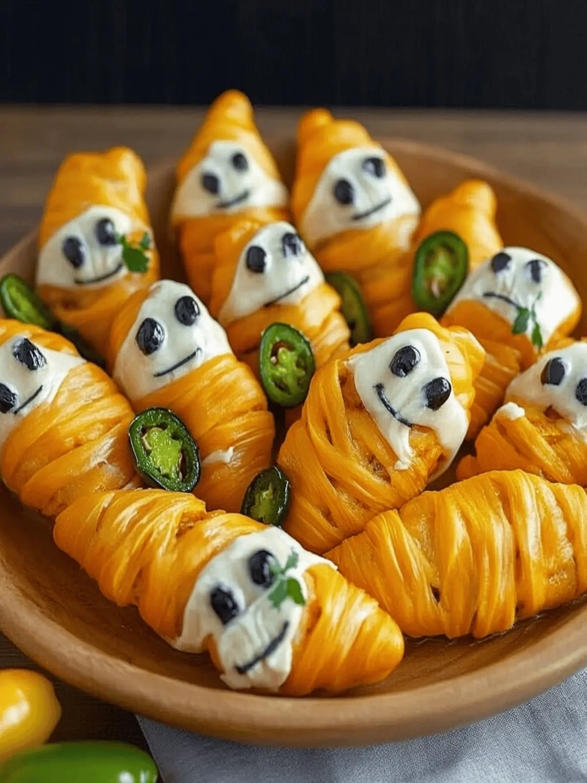 Jalapeno Popper Mummies