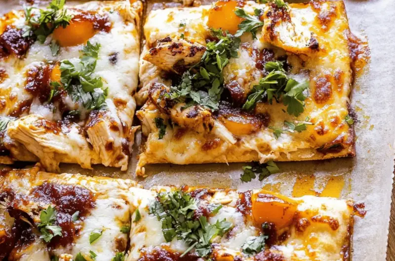 Sheet Pan BBQ Chicken Pizza: Easy, Flavor-Packed Fun! 1 Sheet Pan BBQ Chicken Pizza
