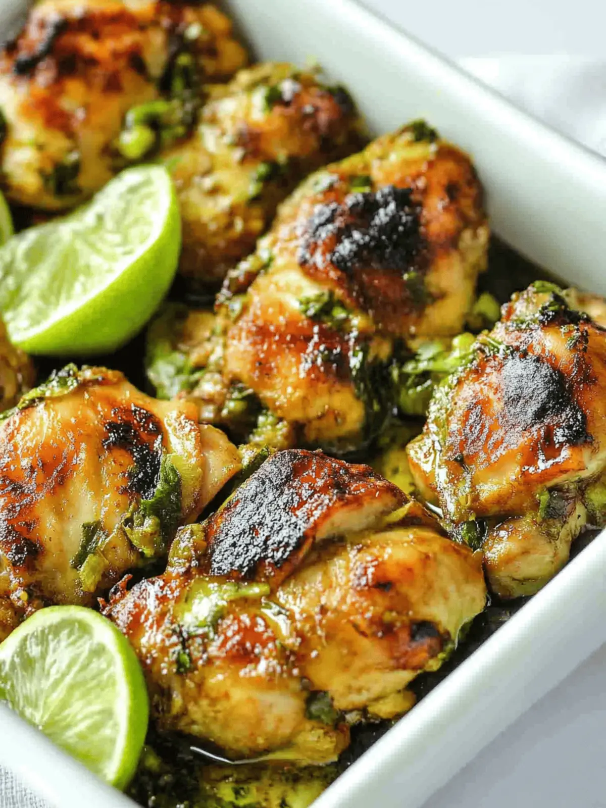 Easy Thai Baked Chicken