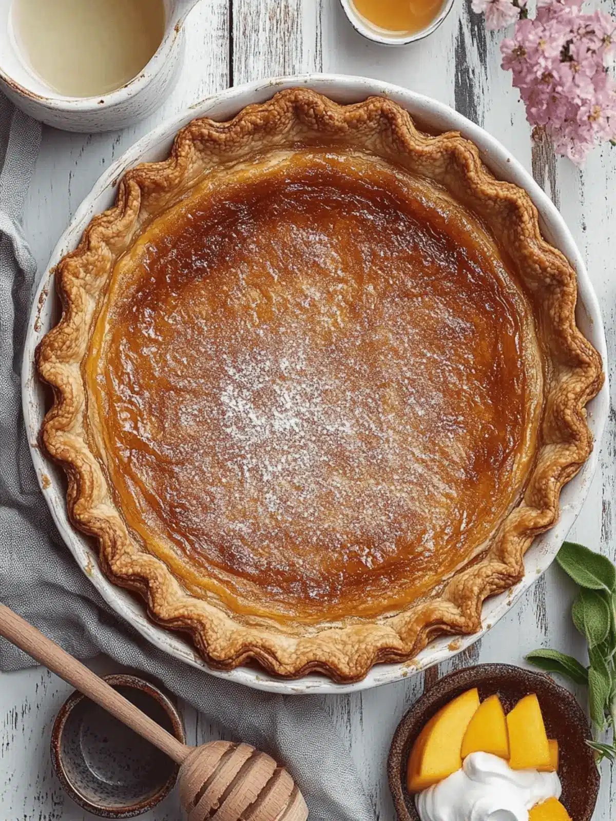 Salty Honey Pie • Olive & Mango