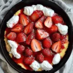 Skillet Strawberry Shortcake