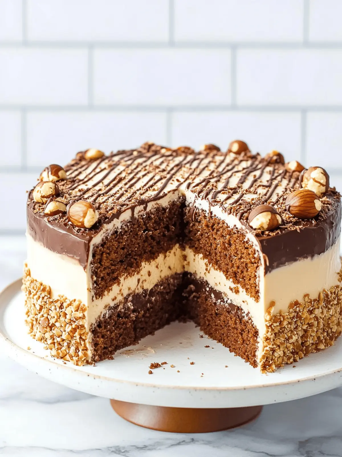 Decadent Hazelnut and Chocolate Hazelnut Cake for Special Moments 3 Hazelnut And Chocolate Hazelnut Cake