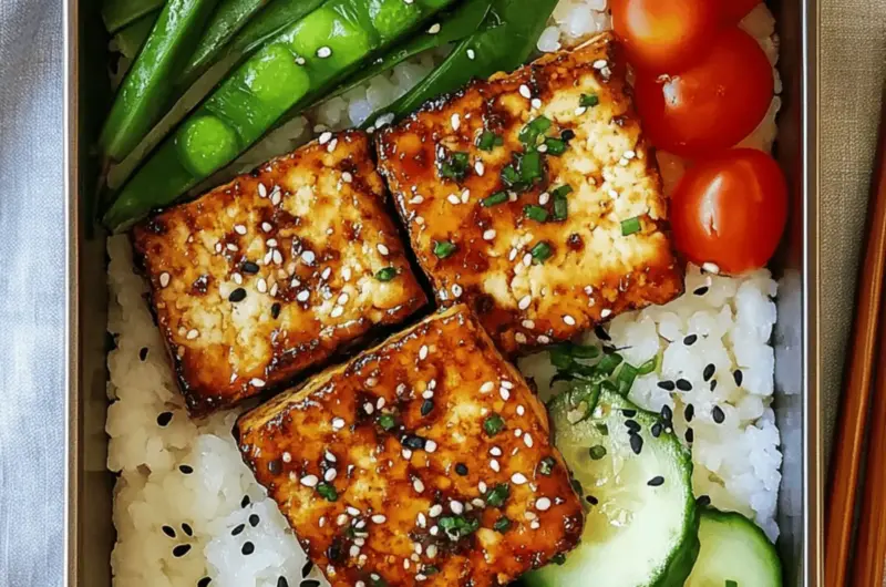 Tofu Teriyaki Bento Box
