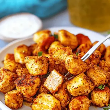Air Fryer Chicken Bites
