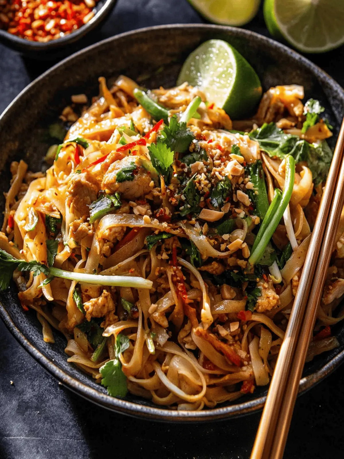 30 Minute Garlic Butter Chicken Pad Thai You’ll Crave Daily 2 30 Minute Garlic Butter Chicken Pad Thai