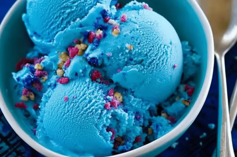 Delicious No-Cook Blue Ice Cream Recipe for Family Fun 1 Blue Ice Cream {no-cook}
