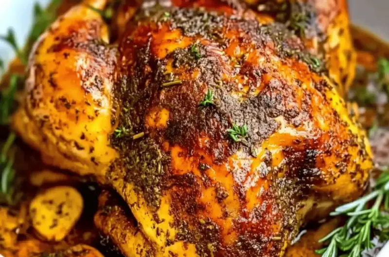 Garlic Herb Butter Roasted Chicken for Irresistible Flavor 1 Garlic Herb Butter Roasted Chicken