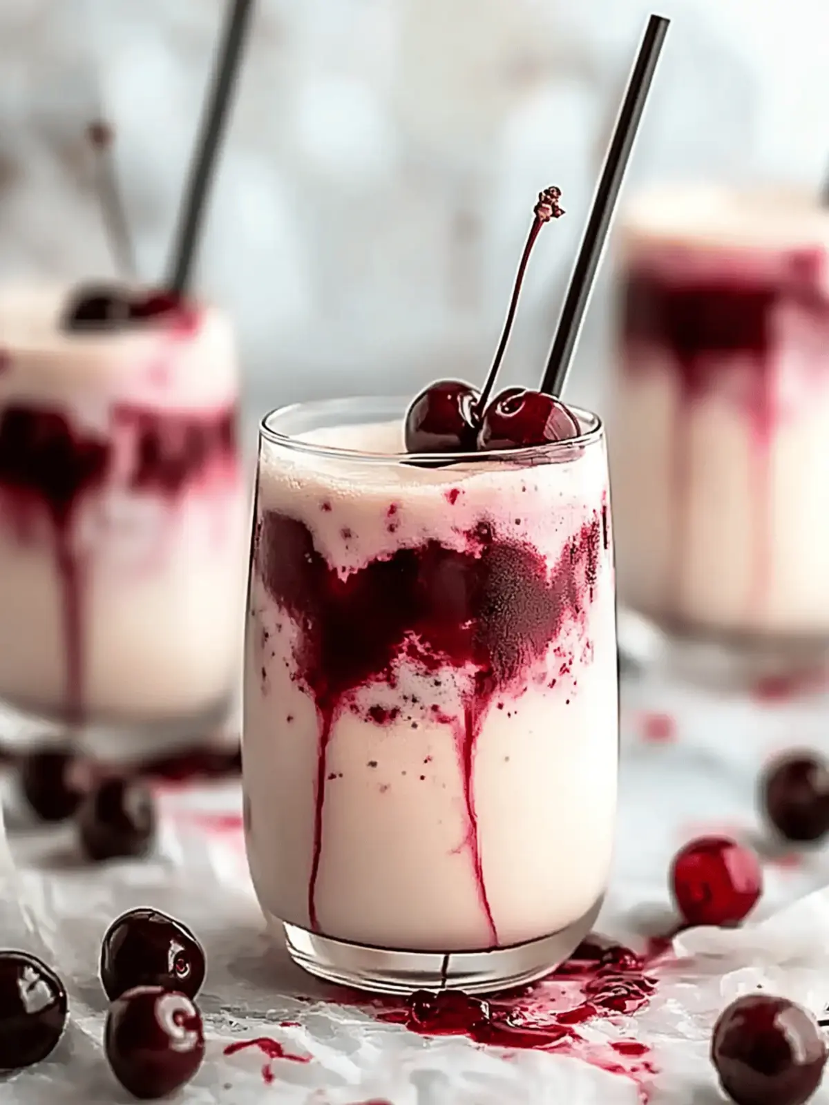Cherry Earl Grey Milk Tea