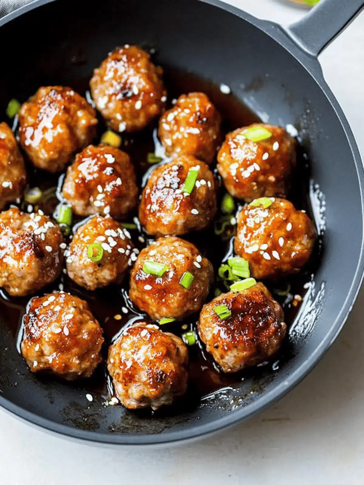 Savory Teriyaki Pork Meatballs for a Dinner Win 3 Teriyaki Pork Meatballs