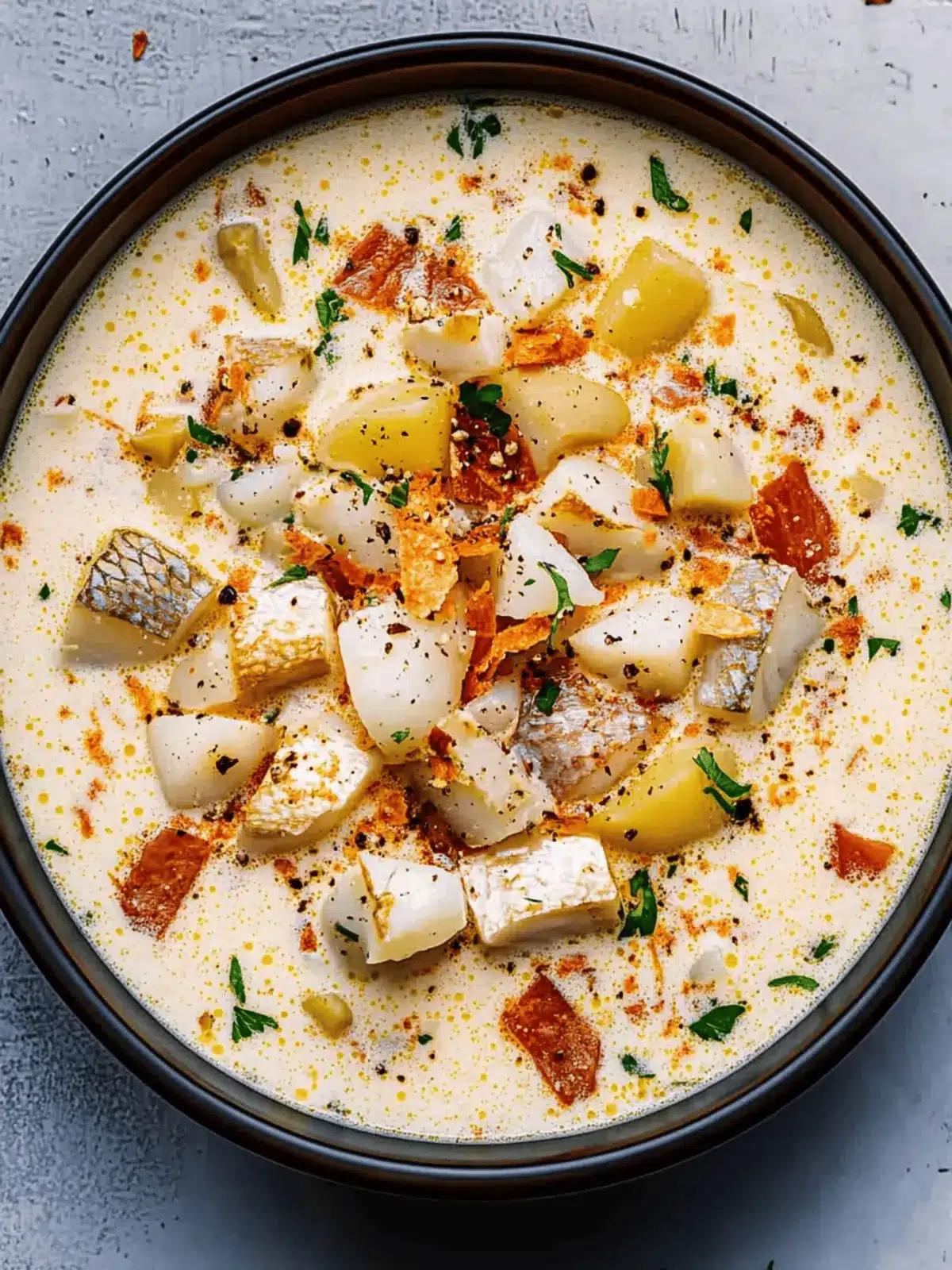 Easy Fish Chowder