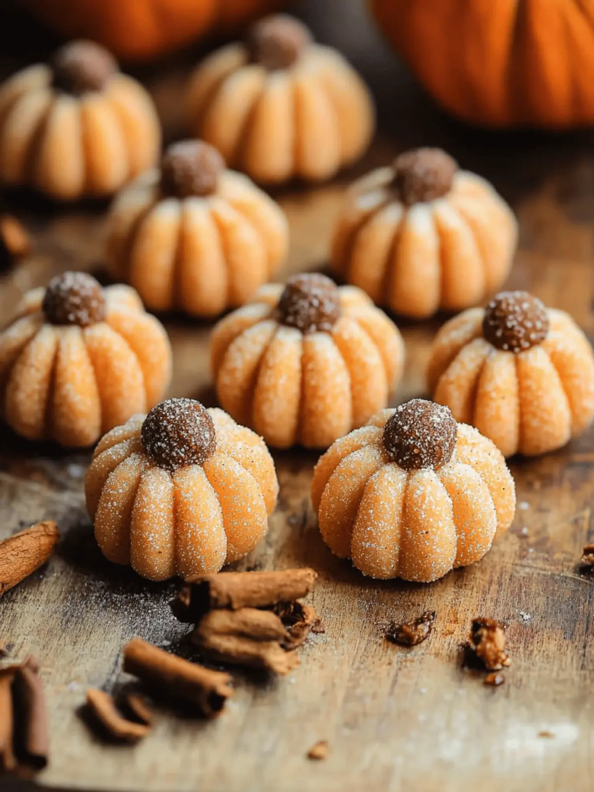 Pumpkin Cheesecake Truffles