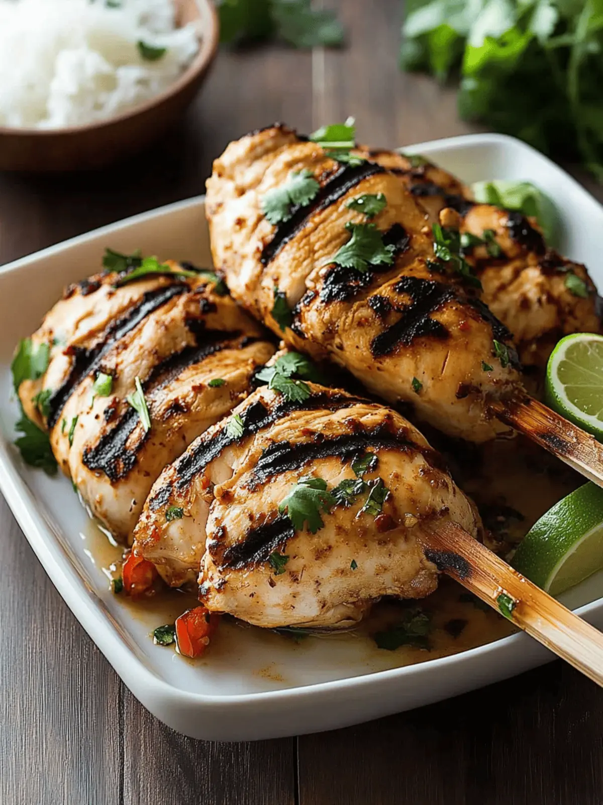 Thai Coconut Grilled Chicken