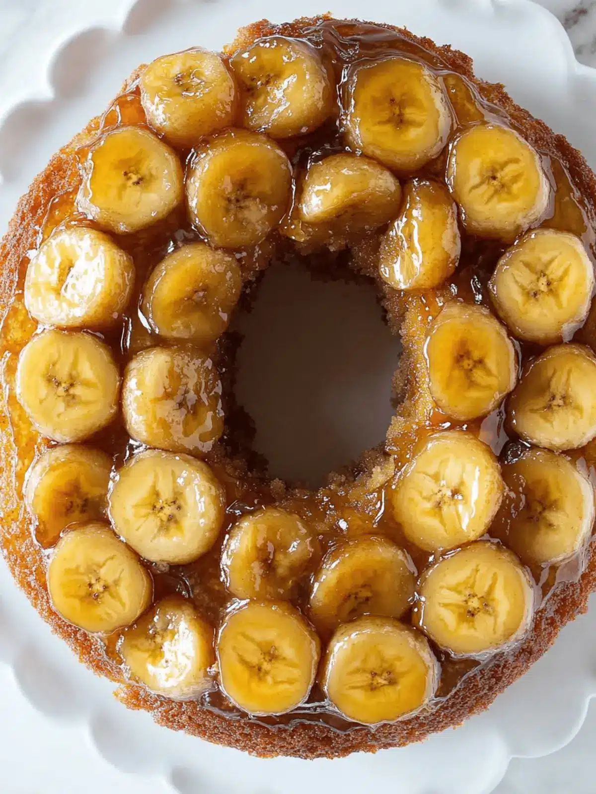 Banana Upside Down Cake