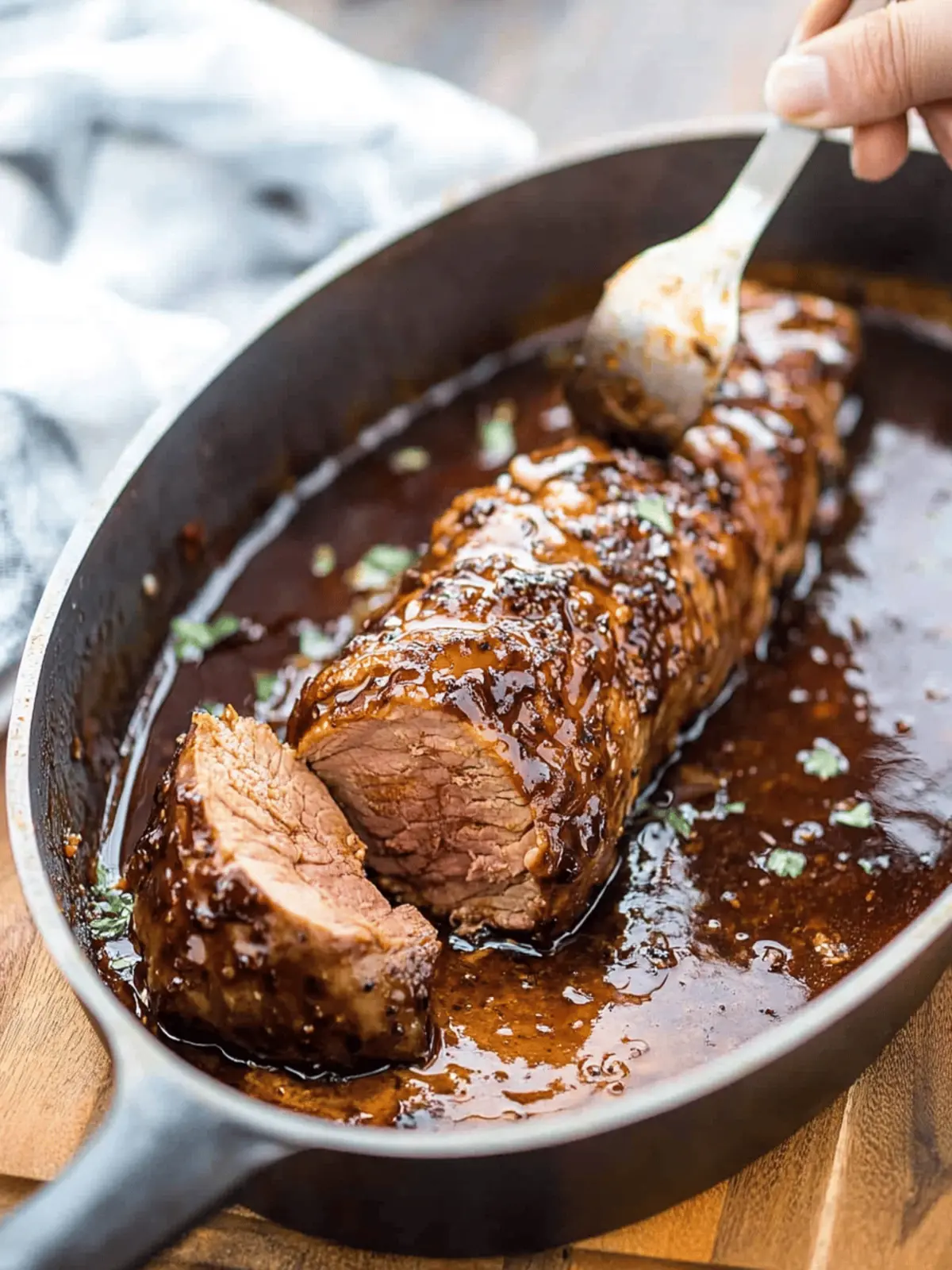 Maple Balsamic Pork Tenderloin