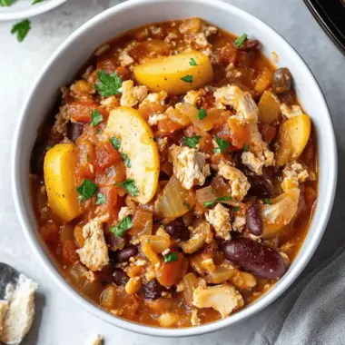 Shipwreck Stew in the Crock Pot