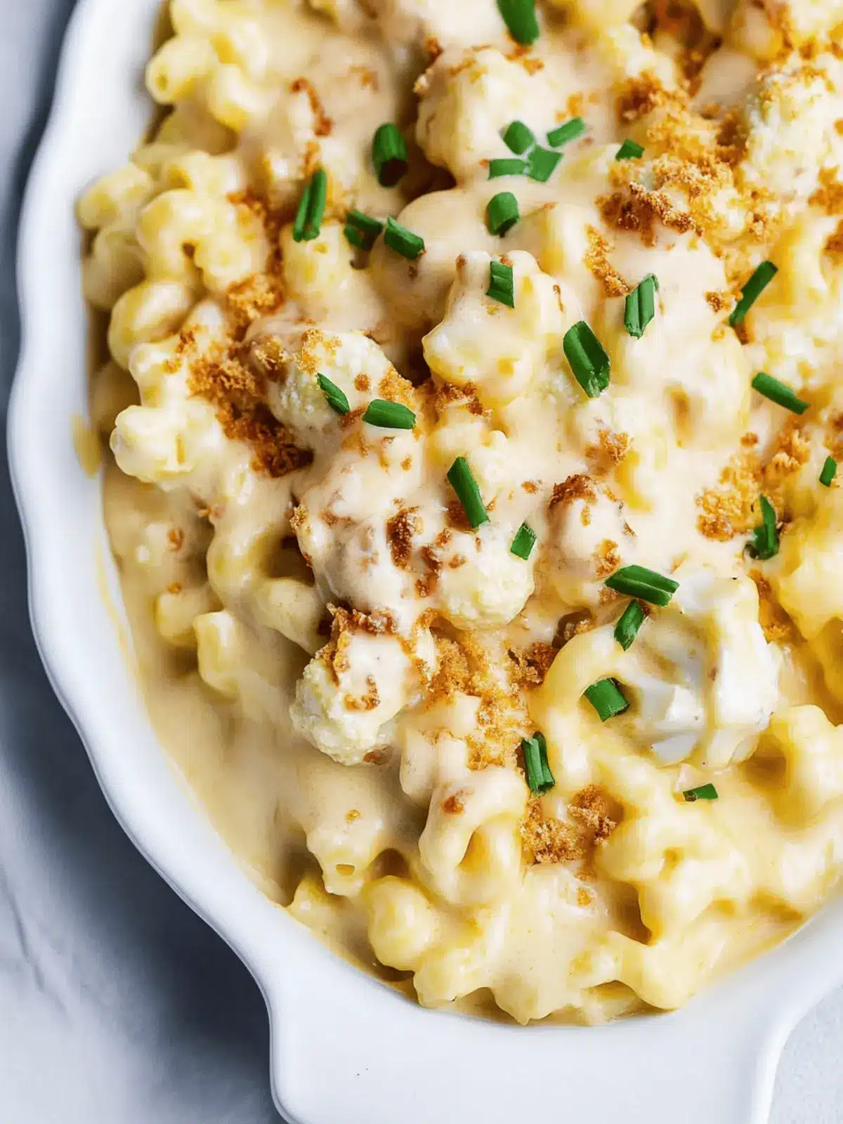 The Best Cauliflower Mac and Cheese