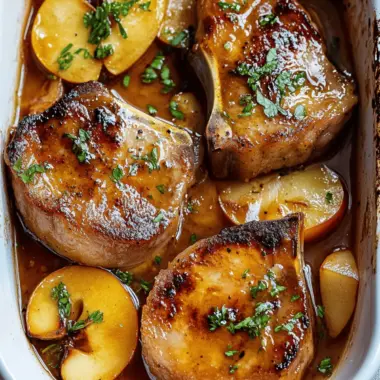 Apple Pork Chops