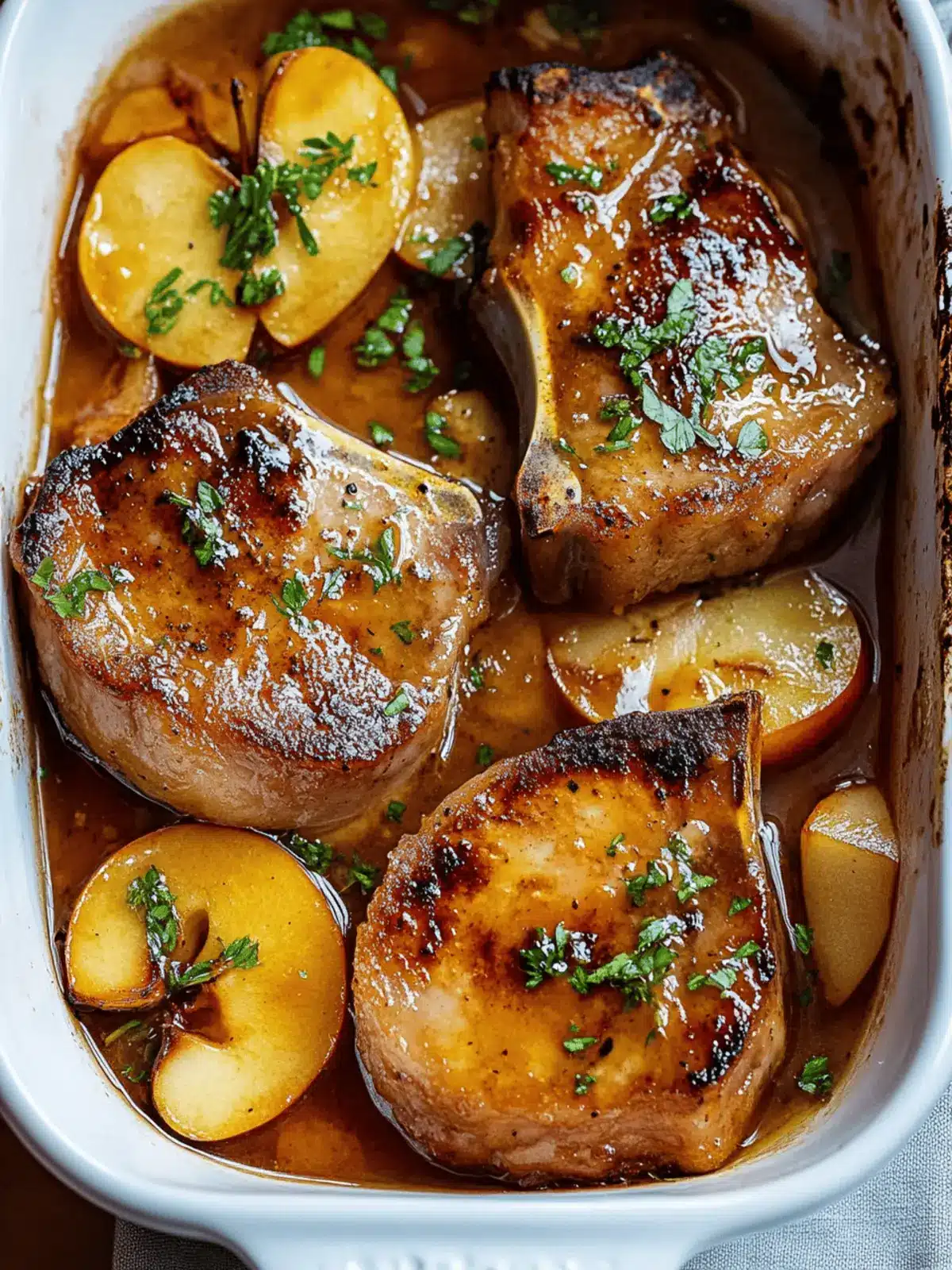 Apple Pork Chops