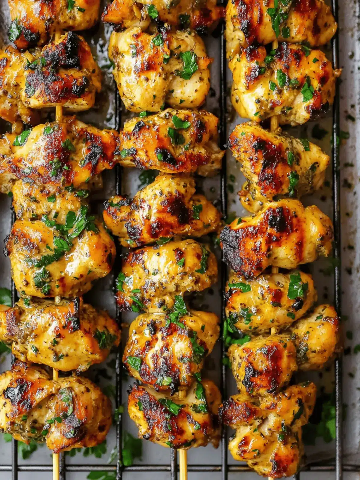 Mouthwatering Chicken Skewers in the Oven for Family Fun 4 Chicken Skewers in the Oven