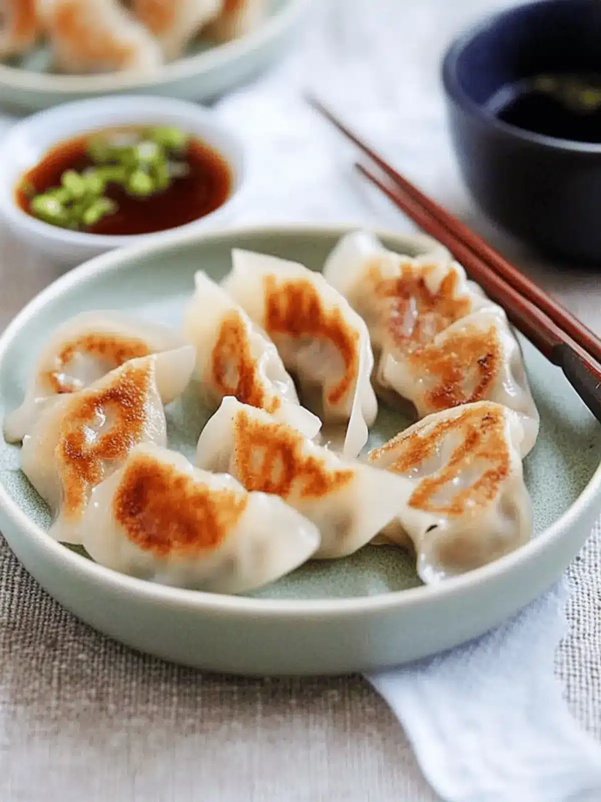 Savory Pork and Shiitake Gyoza for Homemade Delight 2 Pork and Shiitake Gyoza