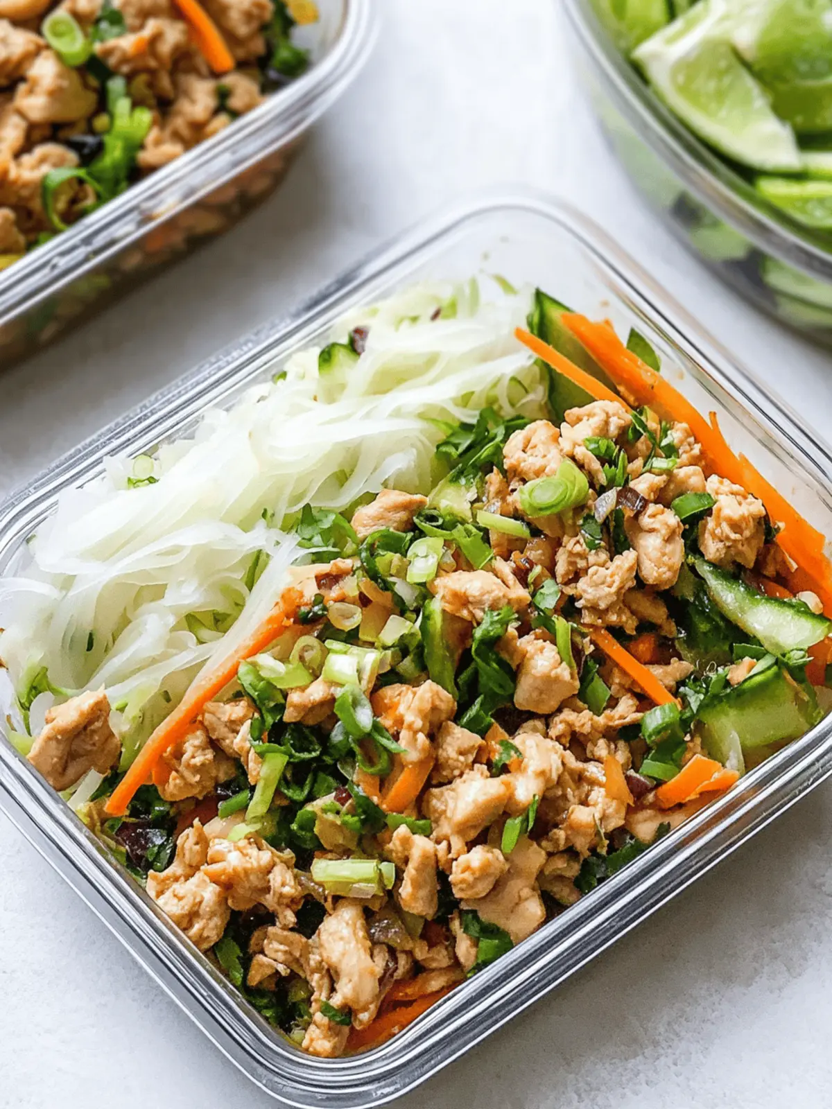 Chicken Egg Roll Bowl