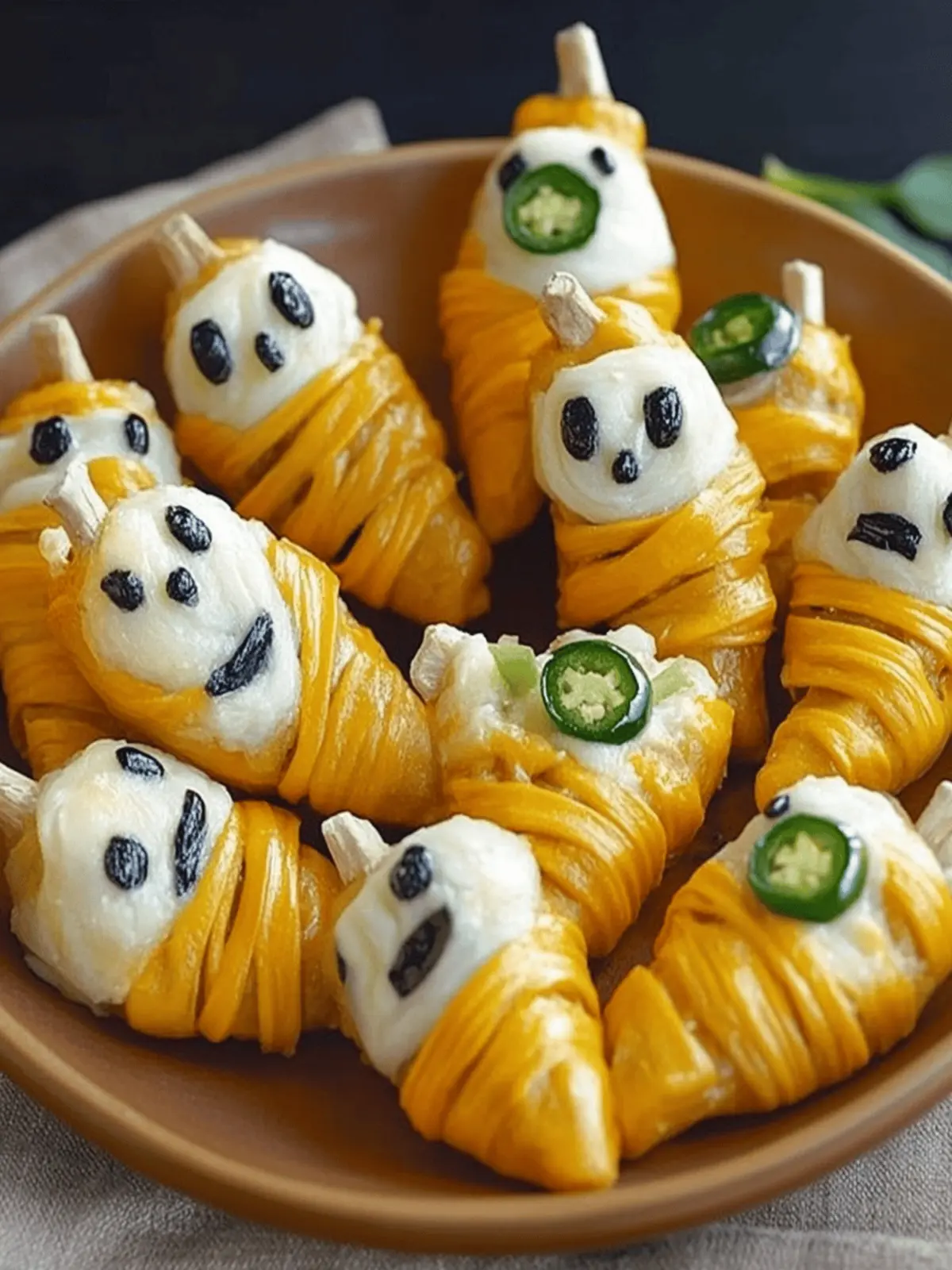 Jalapeno Popper Mummies
