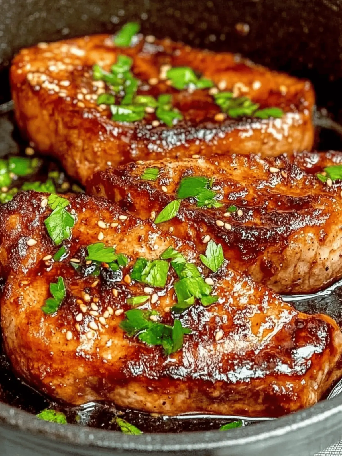 Korean Style Pork Chops