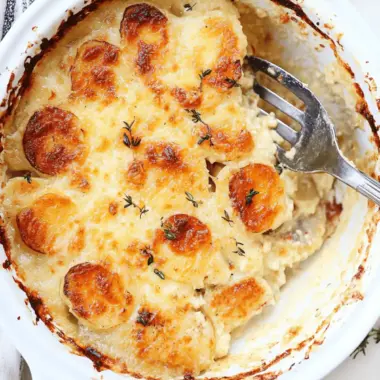 Scalloped Turnips Au Gratin