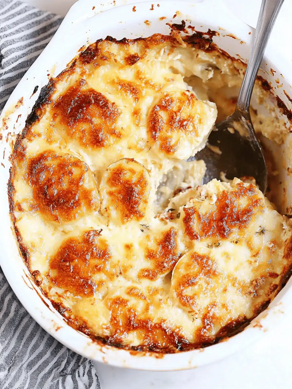 Scalloped Turnips Au Gratin