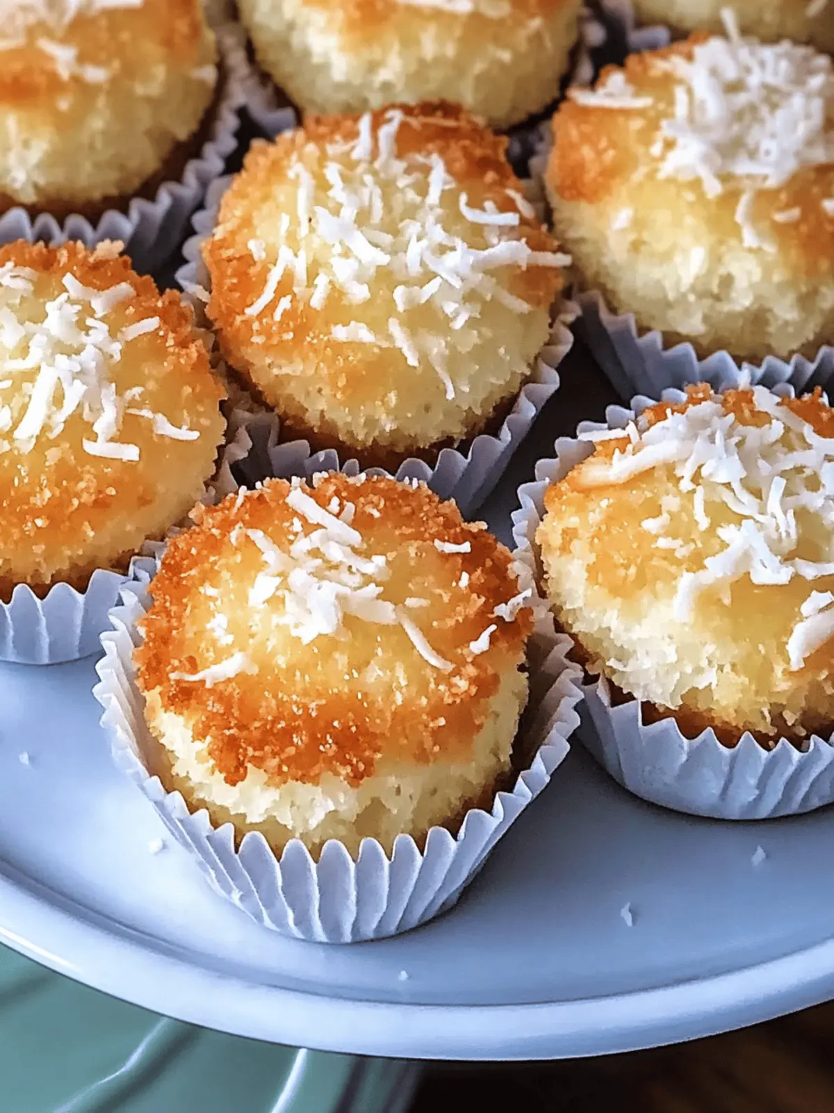 Indulge in Irresistible Portuguese Coconut Cakes Today 2 Portuguese Coconut Cakes