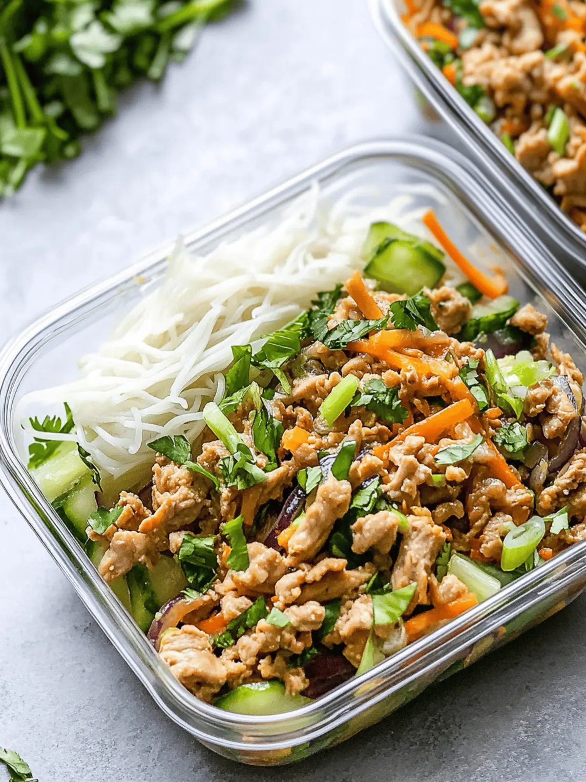 Chicken Egg Roll Bowl