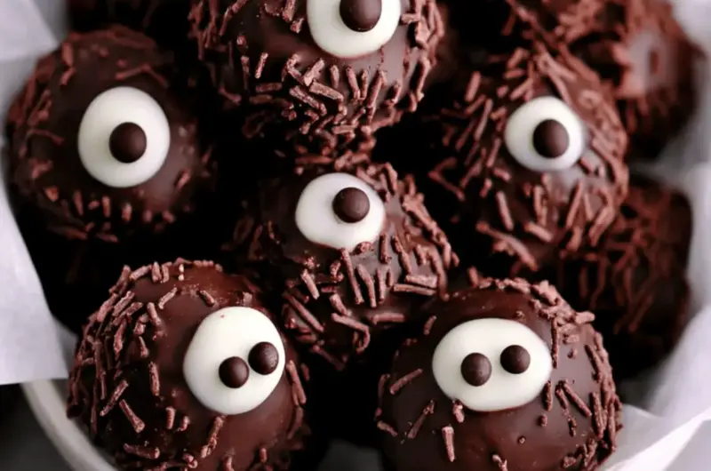 Double Chocolate Brownie Truffles