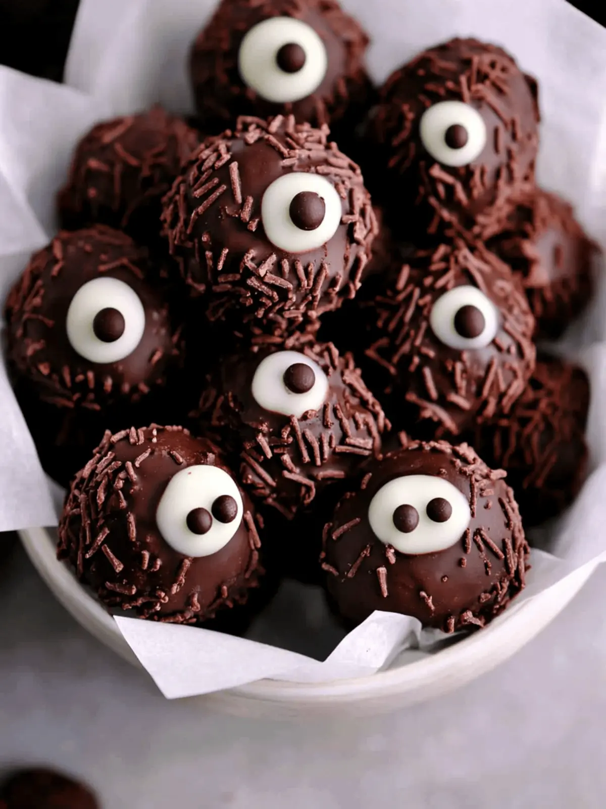 Double Chocolate Brownie Truffles