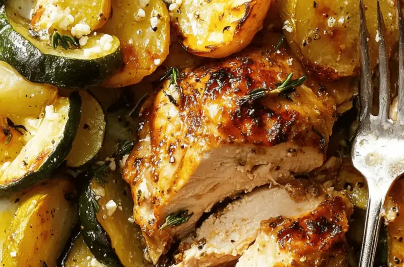 Savor the Flavor: Quick Greek Chicken One-Skillet Delight 1 Greek Chicken