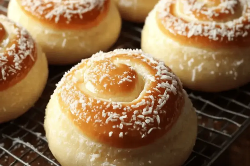 Irresistible Asian Coconut Custard Buns You’ll Adore 1 Asian Coconut Custard Buns