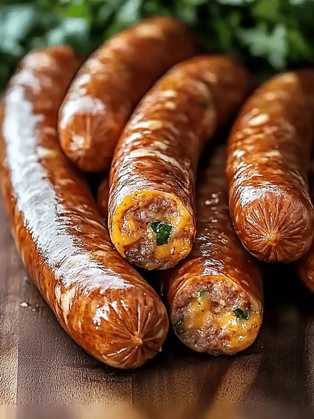 Pepperjack Cheese Sausage
