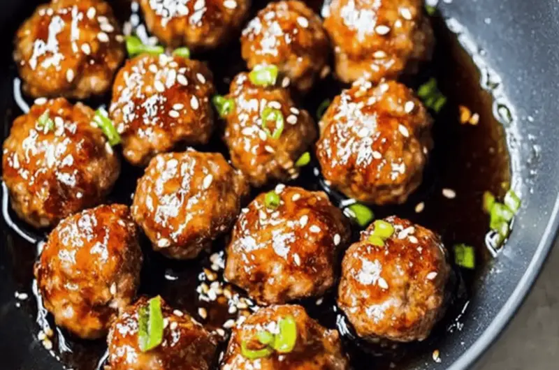 Savory Teriyaki Pork Meatballs for a Dinner Win 1 Teriyaki Pork Meatballs