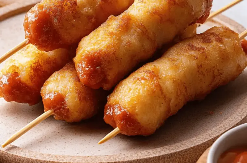 Keto Air Fryer Corn Dogs - A Guilt-Free Carnival Treat! 1 Keto Air Fryer Corn Dogs