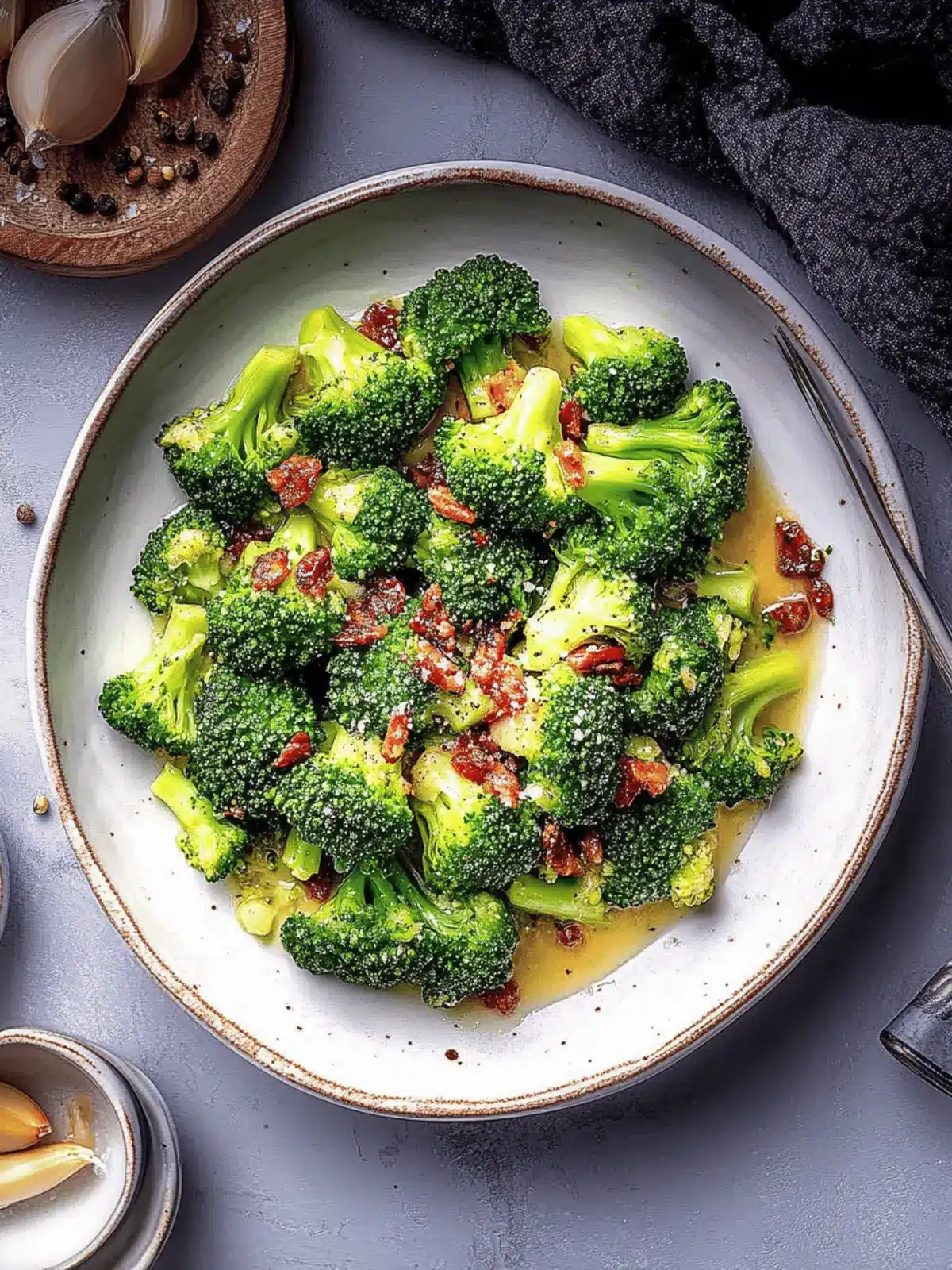 Broccoli with Garlic Sauce