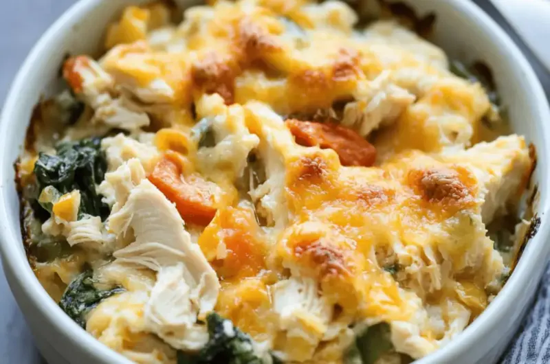 Veggie Loaded Rotisserie Chicken Casserole for Effortless Dinners 1 Veggie Loaded Rotisserie Chicken Casserole