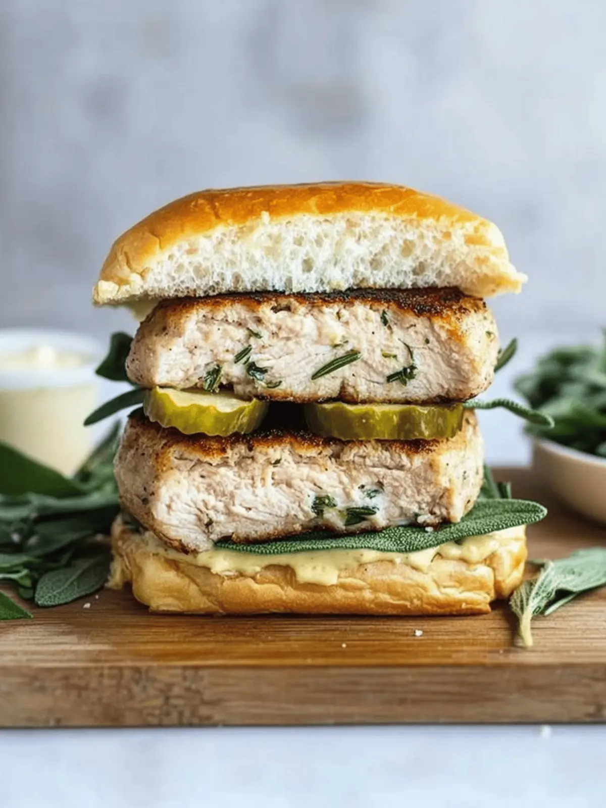 Savory Rosemary Garlic Chicken Burgers that Wow Your Tastebuds 3 Rosemary Garlic Chicken Burgers
